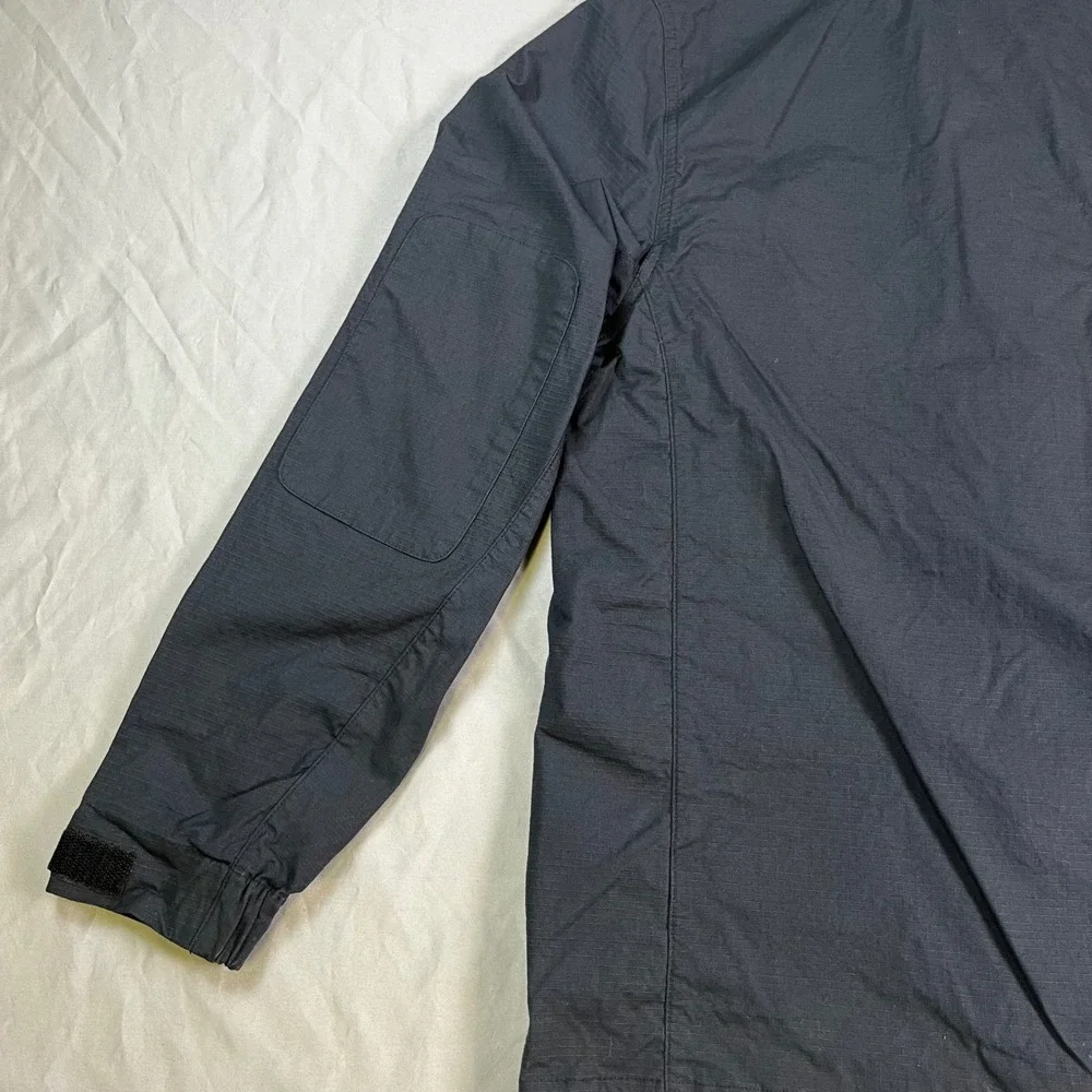 Nike SB Flex Coaches Chore Jacket Black Ripstop Utility Skate Coat Mens Large L - Picture 8 of 16